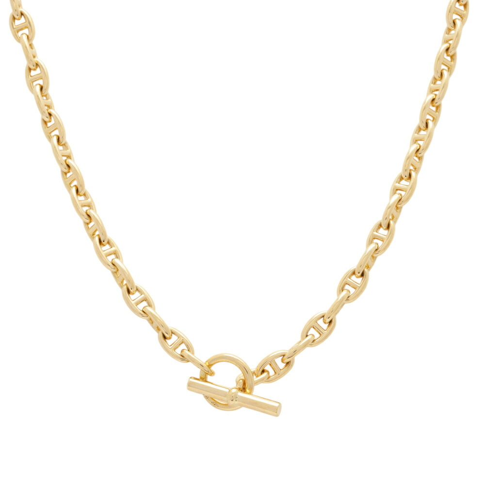 エルメス k18 ttpm シェーヌダンクル ネックレス 18k ヘラクレス ❝極美品❞ エルメス シェーヌダンクル K18 ネックレス ゴールド