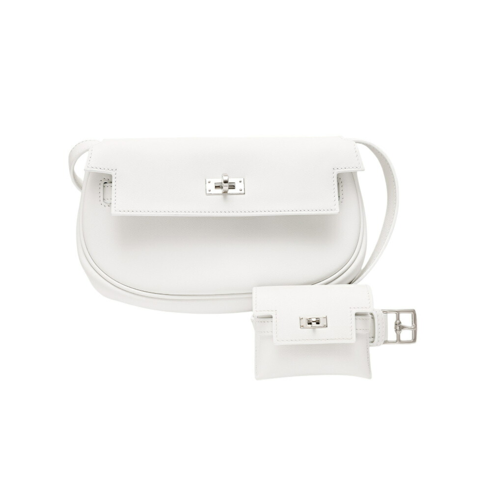 エルメス HERMES ケリー(その他) スイフト ニューホワイト シルバー金具 W刻印 未使用 バッグ レディース|ジェムキャッスルゆきざき