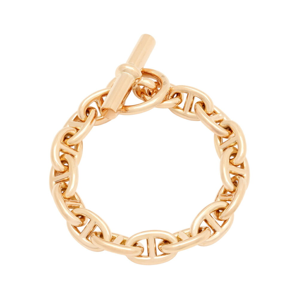 【新品未使用】【最安値】シェーヌダンクル　PM15コマ　エルメス HERMES 【5job0164】エルメス ブレスレット シェーヌダンクル PM 15