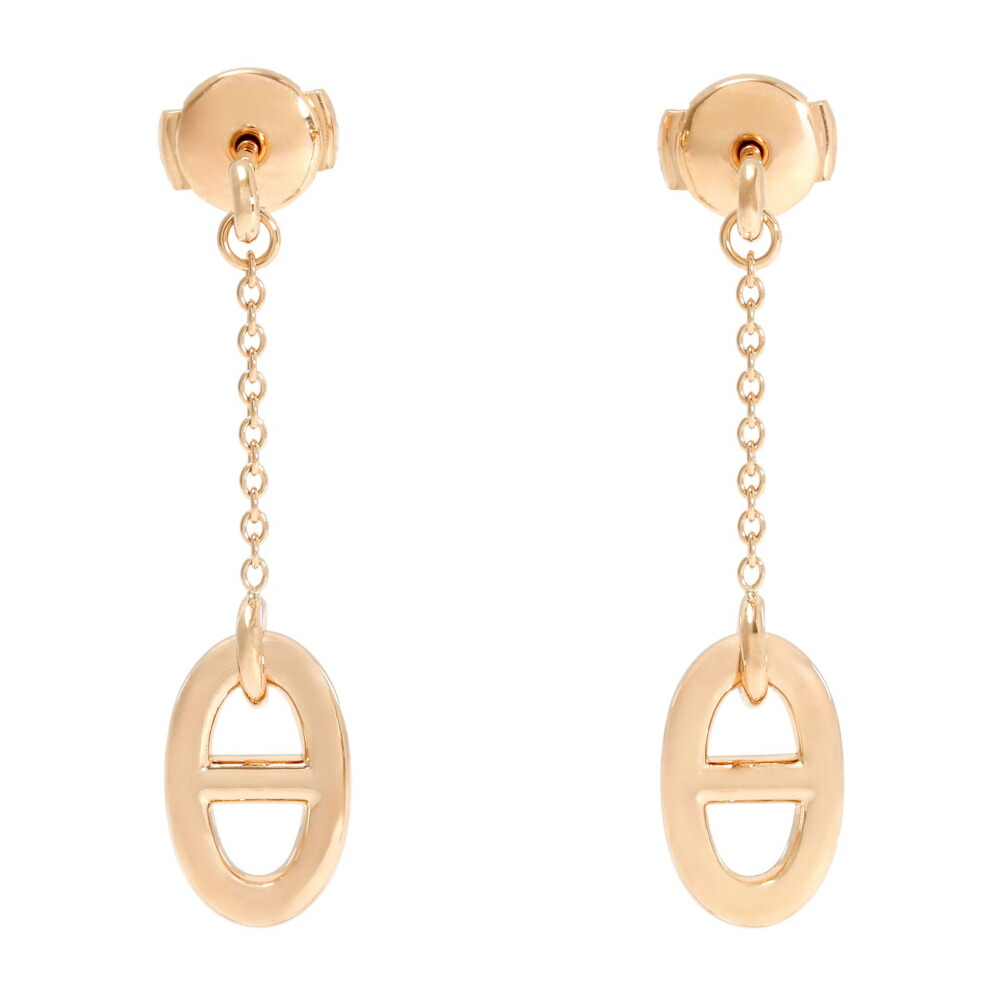 楽天市場】HERMES ピアス ”パラードPM” シェーヌダンクル