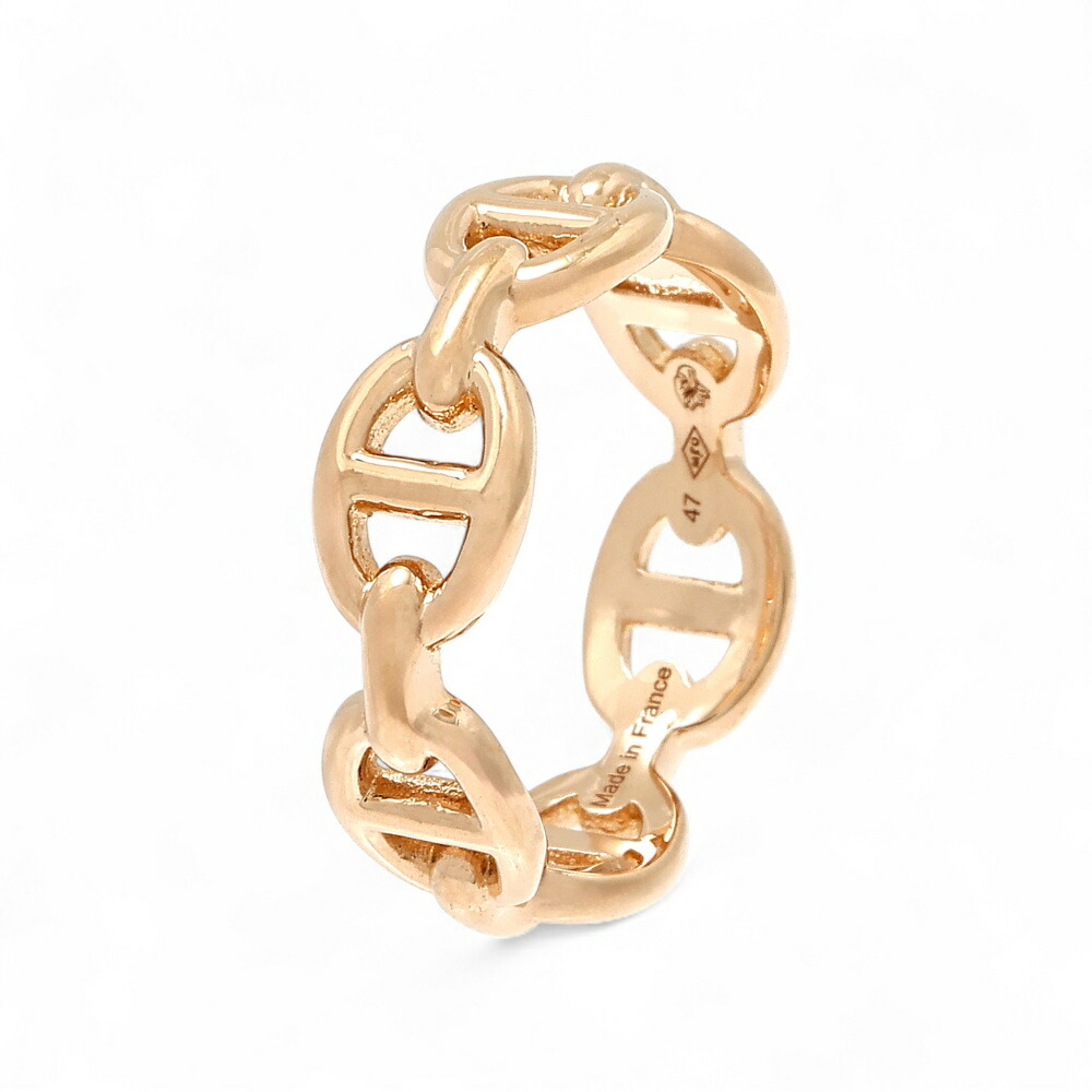 楽天市場】HERMES エルメス シェーヌダンクル アンシェネ リング PM