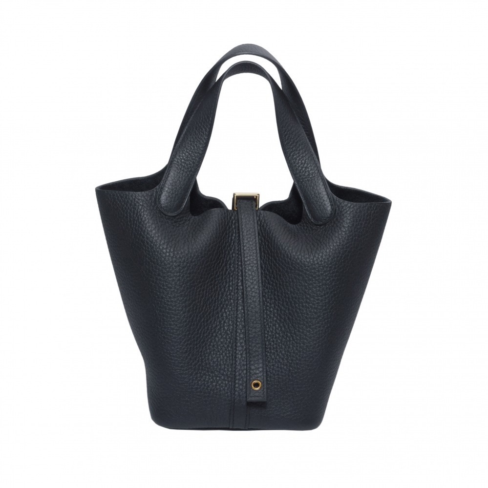 エルメス HERMES ピコタンロックPM トリヨンクレマンス ブラック ゴールド金具 K刻印 未使用 バッグ レディース 449,100円