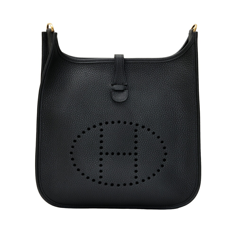 エルメス HERMES エブリン 3PM トリヨンクレマンス 黒いこと ゴールド金具 K目じるし 未当て嵌める 御徒面子 レディース