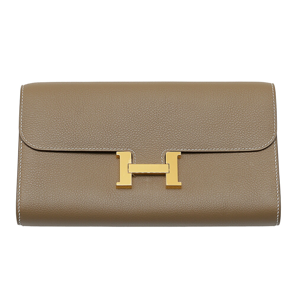 エルメス HERMES コンスタンスロング トゥーゴー エヴァーカラー エトゥープ ゴールド金具 G刻印 未使用 バッグ レディース｜ジェムキャッスルゆきざき