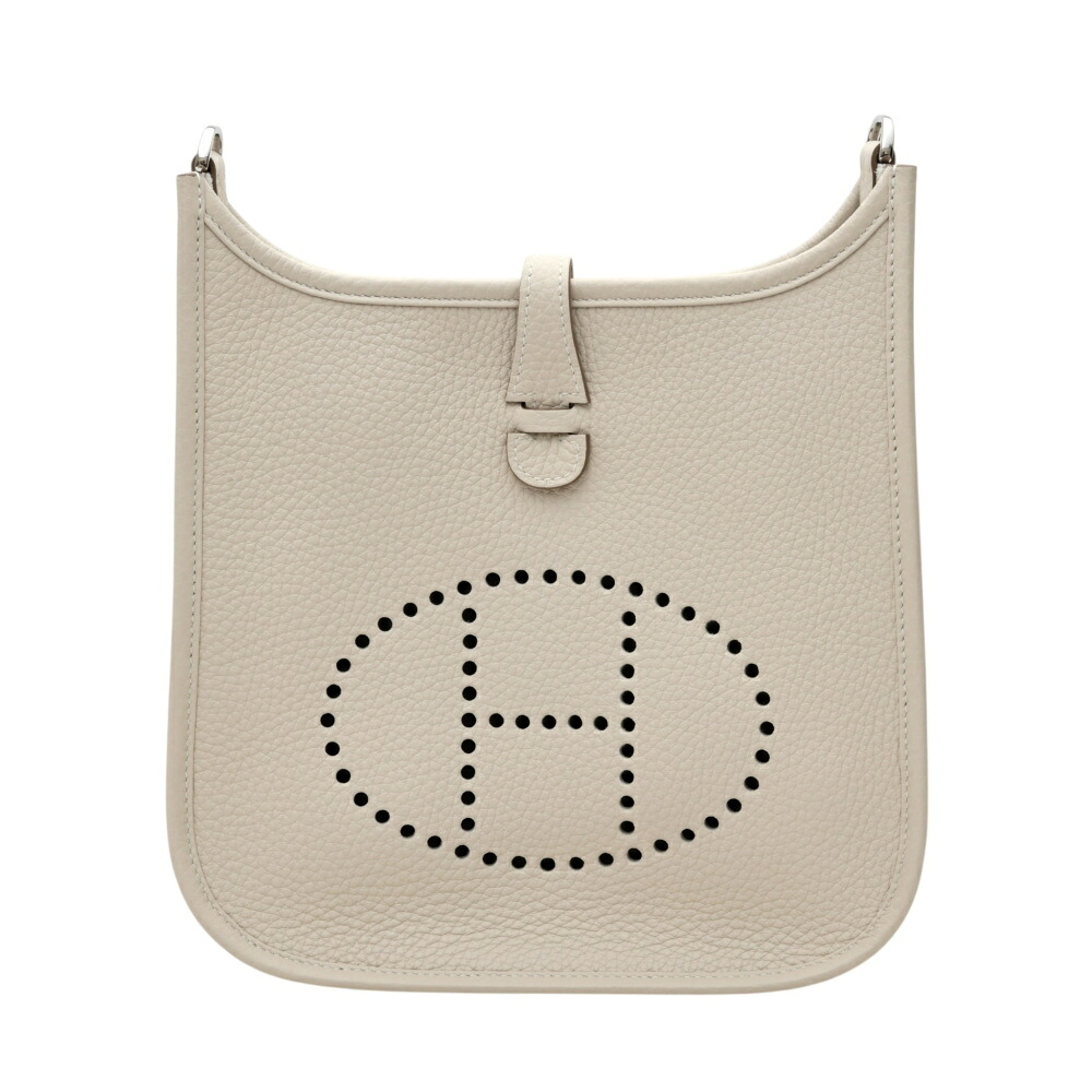 エルメス HERMES エブリン トリヨンクレマンス クレ(アイボリー) シルバー金具 G刻印 クレ(アイボリー) 未使用 バッグ レディース｜ジェムキャッスルゆきざき