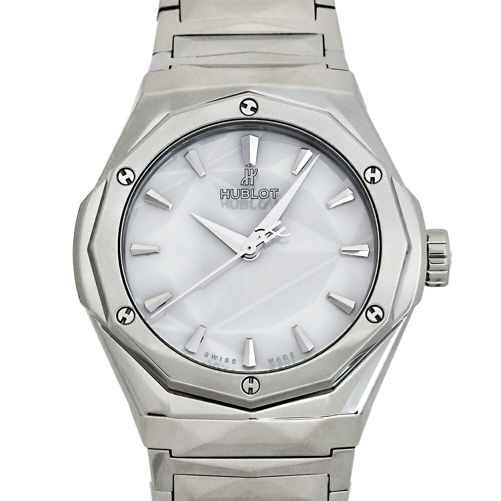 ウブロ HUBLOT クラシックフュージョン オーリンスキー ブレスレット チタニウム ホワイト 550.NS.220.ORL.22 ホワイト文字盤 未使用 腕時計 メンズ