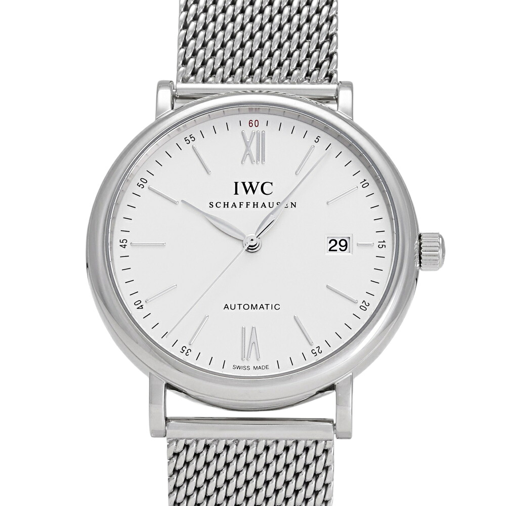 IWC ポートフィノ オートマティック IW356505 シルバー文字盤 新品 腕時計 メンズ