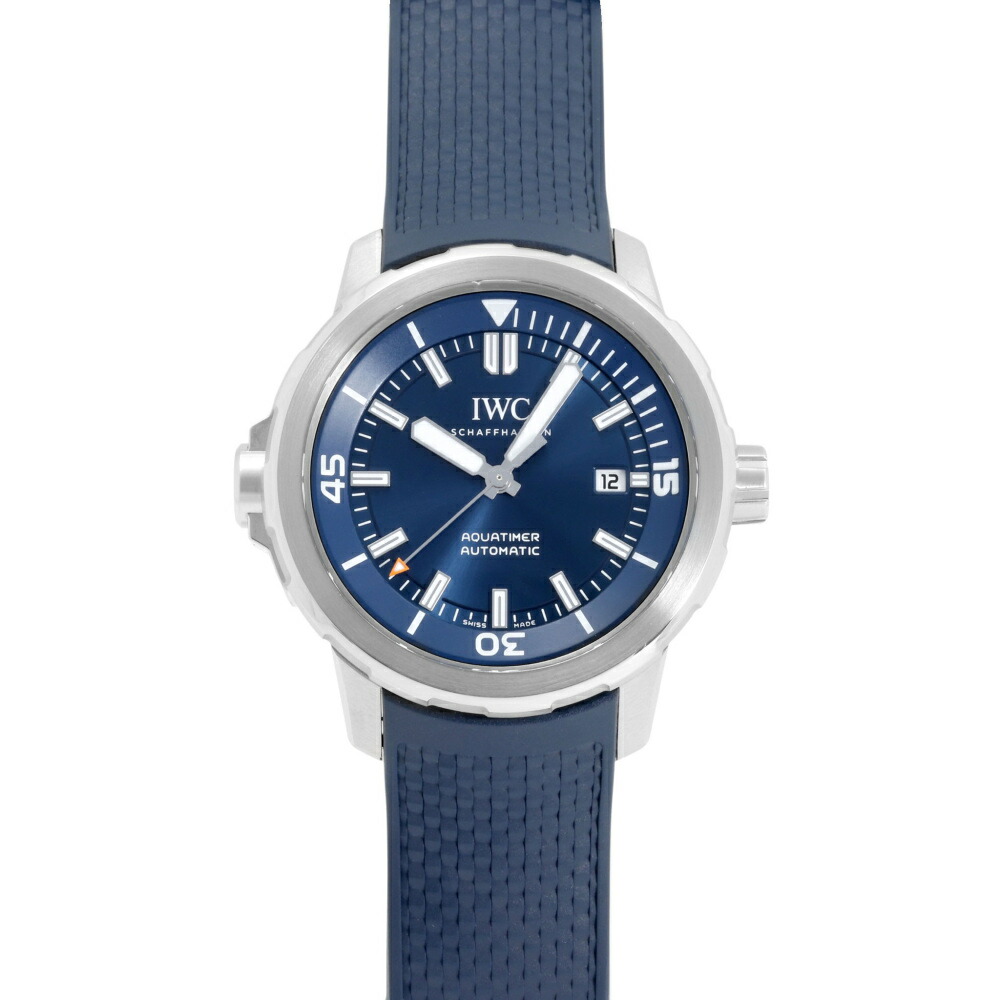 IWC アクアタイマー オートマティック IW328801 ブルー文字盤 中古 腕時計 メンズ