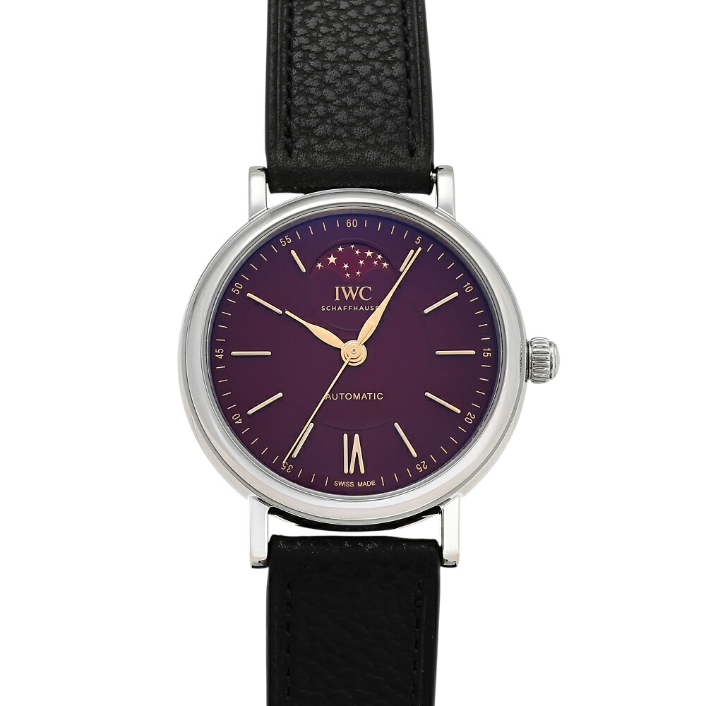 IWC ポートフィノ オートマティック・ムーンフェイズ 37 イヤー・オブ・ザ・スネーク IW459604 レッド文字盤 未使用 腕時計 メンズ