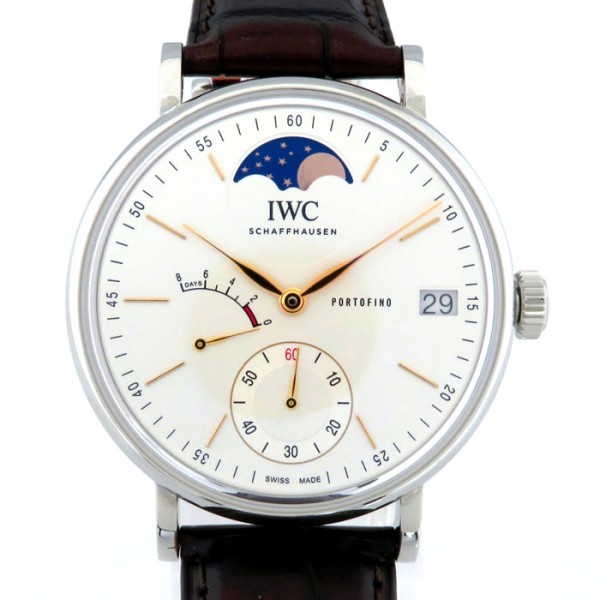 楽天市場 Iwc ポートフィノ ハンドワインド ムーンフェイズ Iw ホワイト文字盤 新品 腕時計 メンズ ジェムキャッスルゆきざき