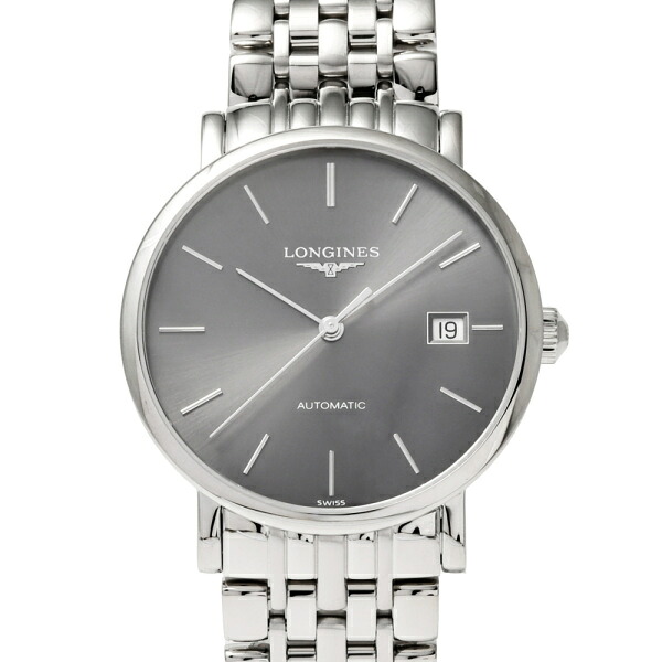 ロンジン LONGINES 雅びやか L4.810.4.72.6 薄墨色文字記号盤 新品 ウォッチ メンズ