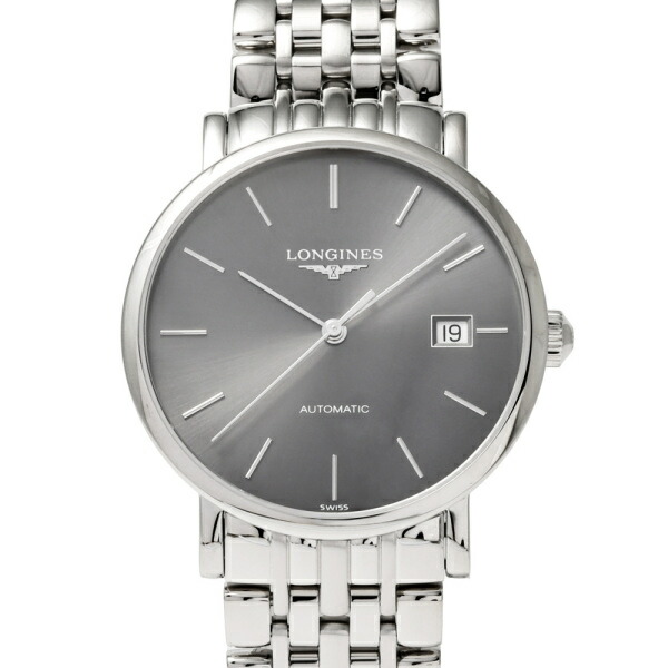 ロンジン LONGINES 雅びやか L4.810.4.72.6 薄墨色文字記号盤 新品 ウォッチ メンズ