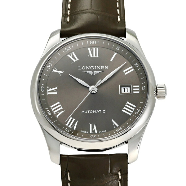 ロンジン LONGINES お師匠さん 寄せあわせ L2.793.4.71.3 薄墨色/永遠の都文字記号盤 新品 ウオッチ メンズ 腕時計-メンズ腕時計