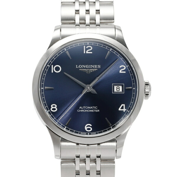 ロンジン LONGINES レコード L2.820.4.96.6 ブルー文字盤 新品 腕時計 メンズ｜ジェムキャッスルゆきざき 107,250円
