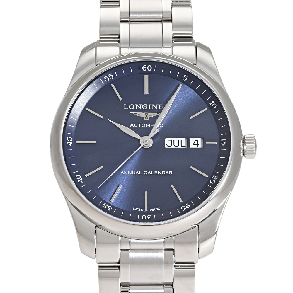 ロンジン LONGINES マスター コレクション L2.910.4.92.6 ブルー文字盤 新品 腕時計 メンズ|ジェムキャッスルゆきざき