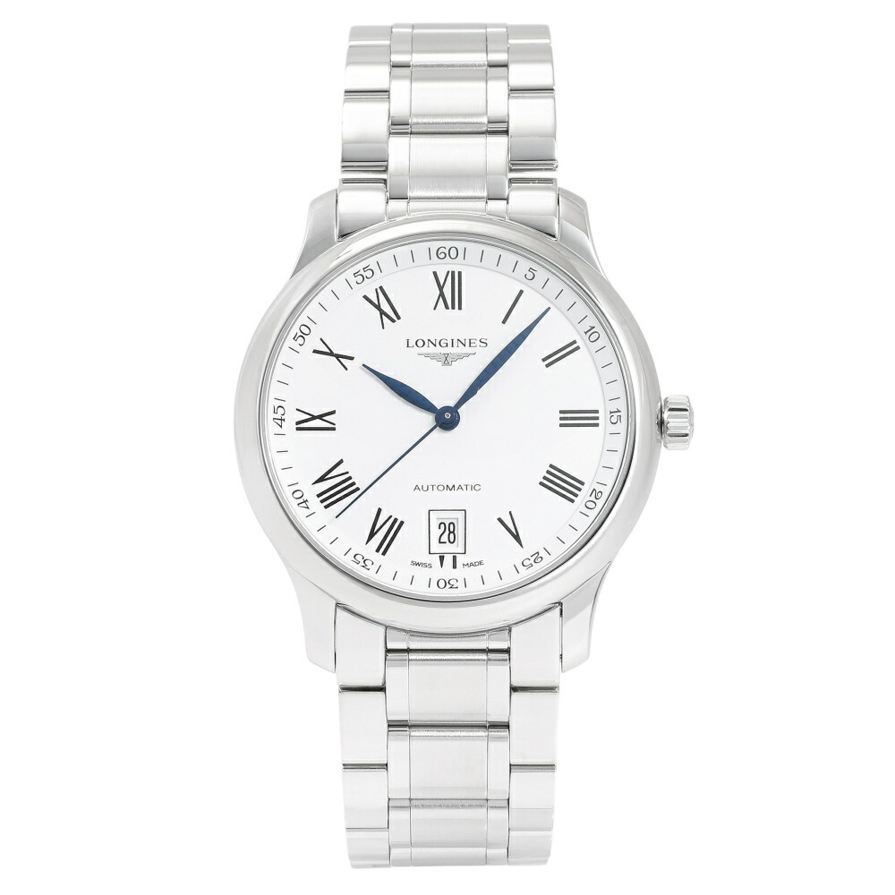 ロンジン LONGINES 御師匠さん 寄せあわせ L2.628.4.11.6 白いこと文字記号盤 新品 ウォッチ メンズ
