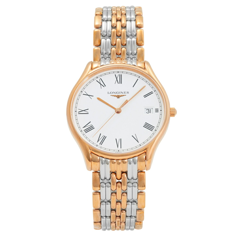 ロンジン LONGINES リール L4.759.1.11.7 ホワイトローマ文字盤 新品 腕時計 レディース
