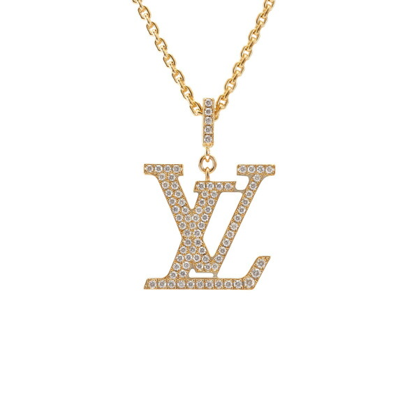楽天市場】【中古】ルイヴィトン ネックレス ダイヤ パンダンティフ