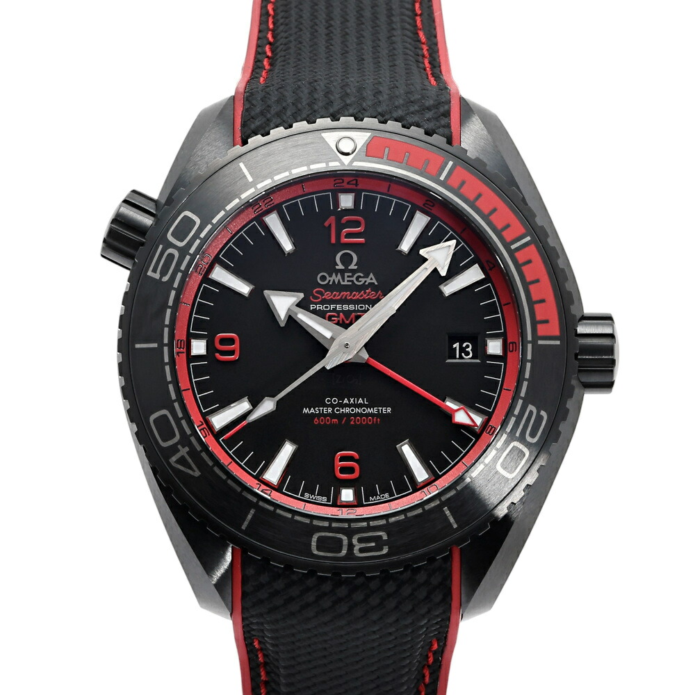 オメガ OMEGA シーマスター プラネットオーシャン 600M ディープブラック GMT 45.5 MM 215.92.46.22.01.003 ブラック文字盤 新品 腕時計 メンズ