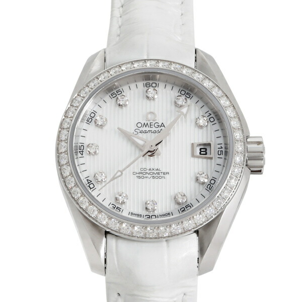 ゼロ OMEGA シーマスター 231.18.30.20.55.001 白いこと文字記号盤 新品 ウオッチ レディース レディース腕時計-腕時計