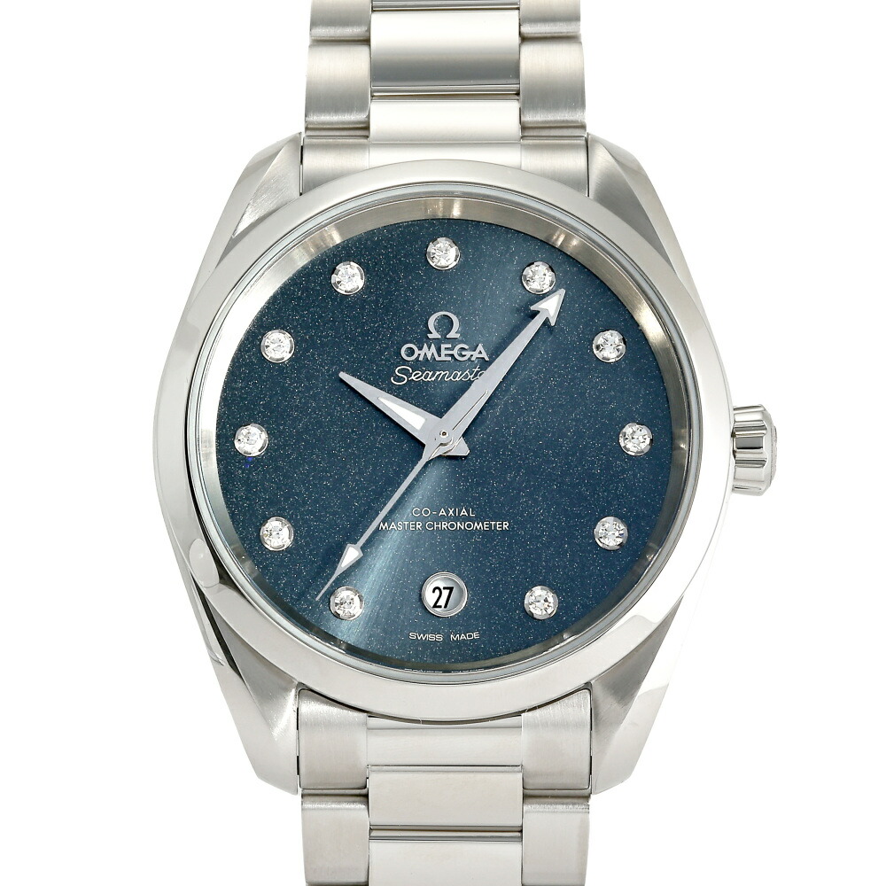 ゼロ OMEGA シーマスター アクアテラ 150M 220.10.38.20.53.001 青碧文字記号盤 新品 ウオッチ 男女兼用