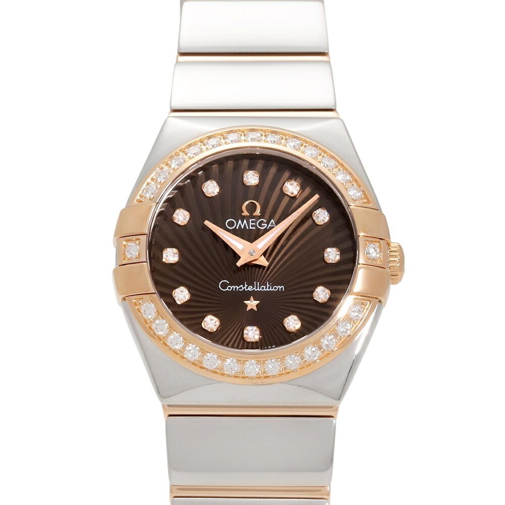 オメガ OMEGA コンステレーション 123.25.24.60.63.002 ブラウン文字盤 新品 腕時計 レディース