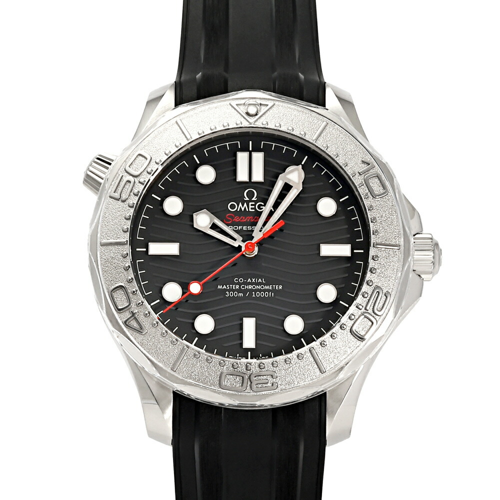 オメガ OMEGA シーマスター ダイバー 300M 210.32.42.20.01.002 ブラック文字盤 新品 腕時計 メンズ
