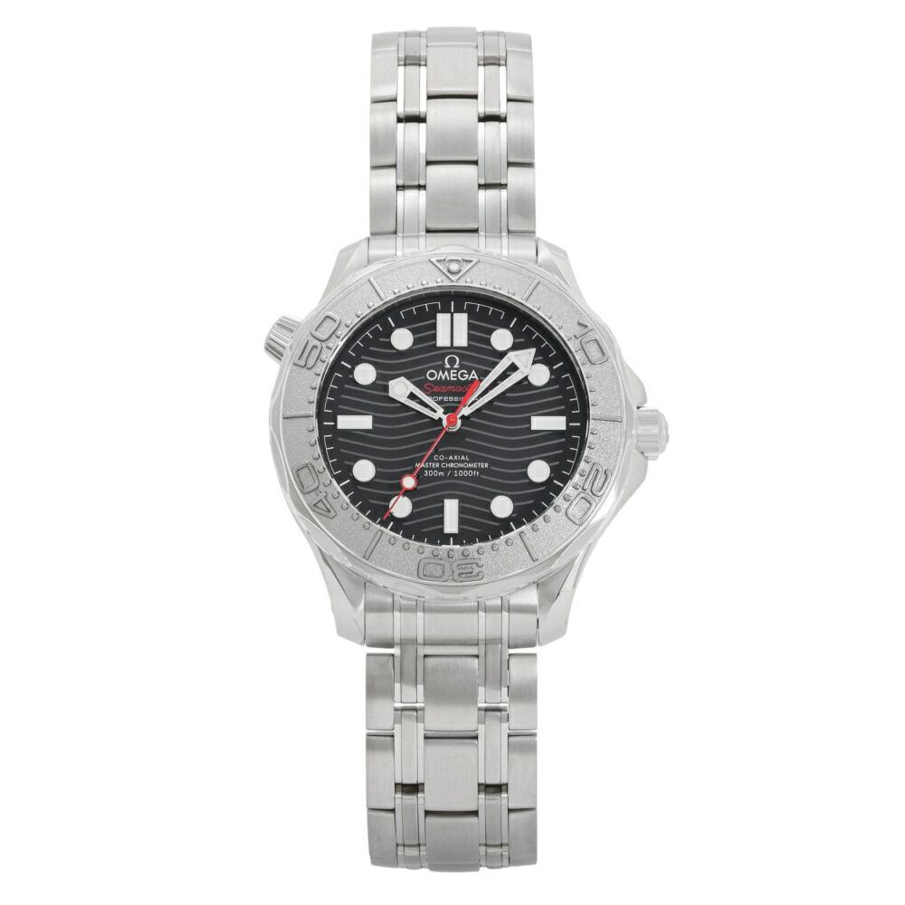オメガ OMEGA シーマスター ダイバー 300m コーアクシャル マスター クロノメーター 42MM 210.30.42.20.01.002 ブラック文字盤 新品 腕時計 メンズ