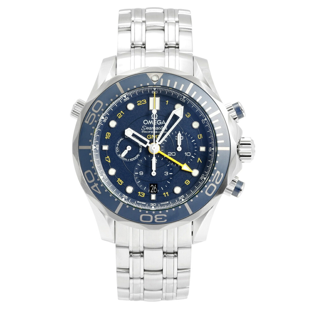 オメガ OMEGA シーマスター ダイバー 300M 212.30.44.52.03.001 ブルー文字盤 新品 腕時計 メンズ