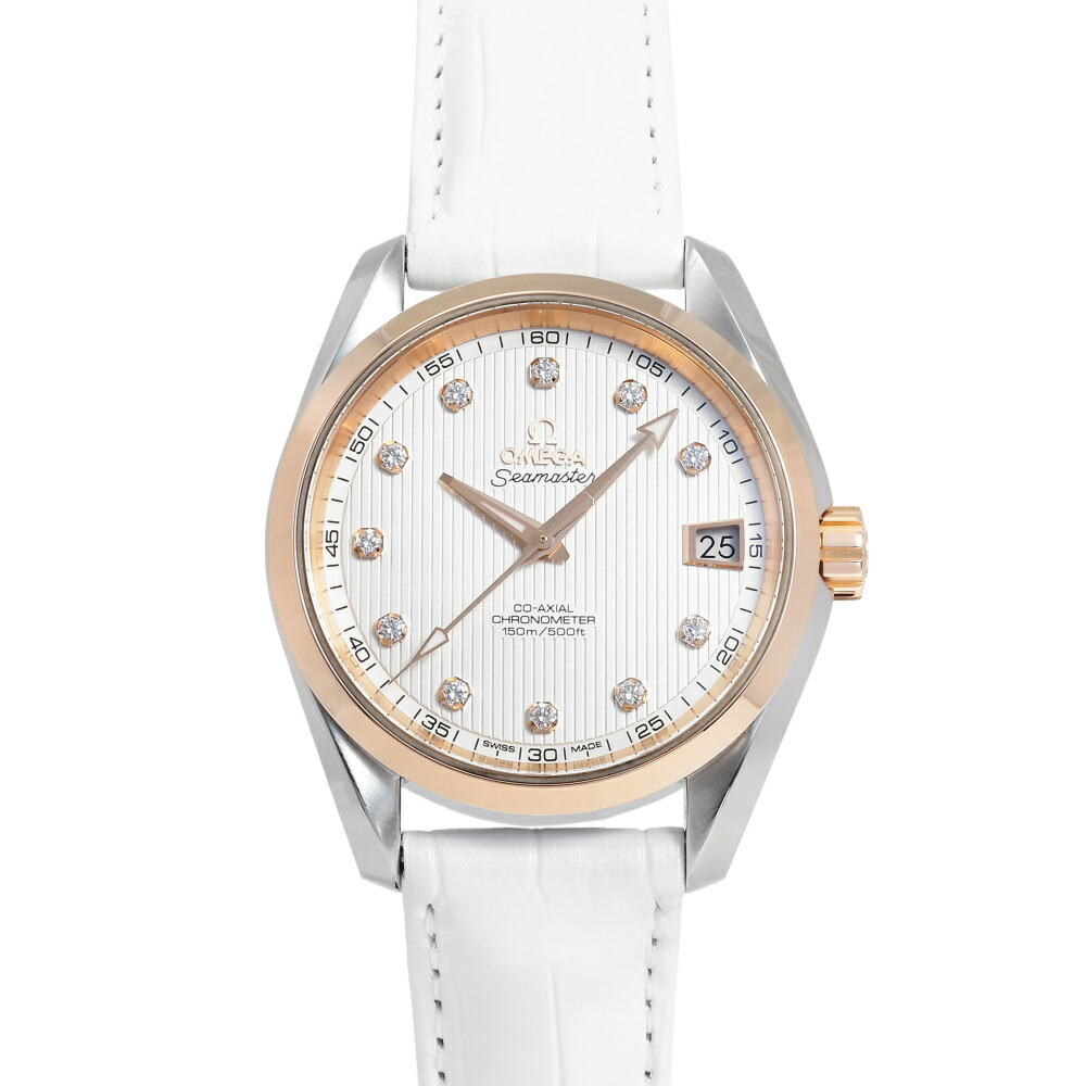 オメガ OMEGA シーマスター アクアテラ 150M 231.23.39.21.52.001 ホワイト文字盤 新品 腕時計 男女兼用