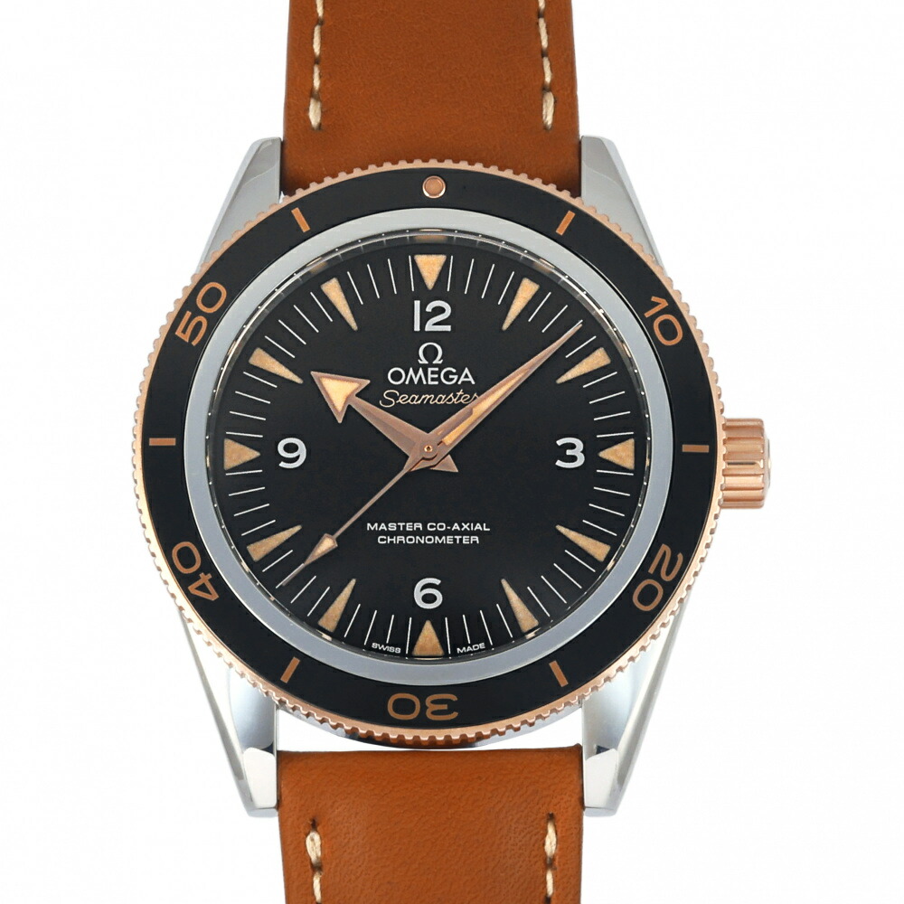 オメガ OMEGA シーマスター 300 マスター コーアクシャル クロノメーター 41MM 233.22.41.21.01.002 ブラック文字盤 新品 腕時計 メンズ