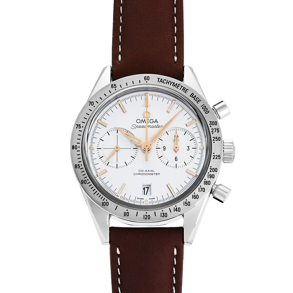 オメガ OMEGA スピードマスター Speedmaster '57 331.12.42.51.02.002 シルバー文字盤 新品 腕時計 メンズ｜ジェムキャッスルゆきざき