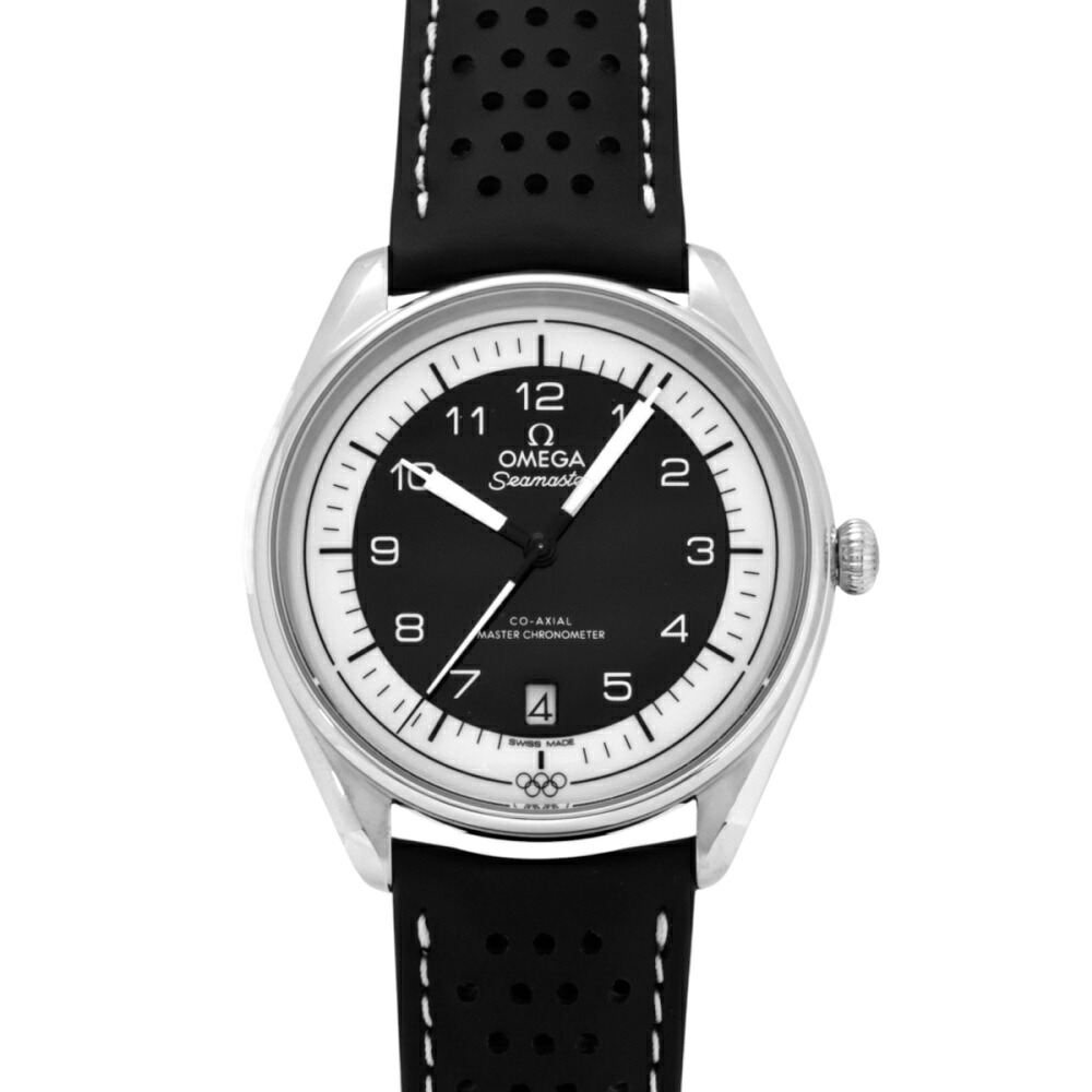 オメガ OMEGA シーマスター オリンピック オフィシャル タイムキーパー リミテッド 522.32.40.20.01.003 ブラック/ホワイト文字盤 新品 腕時計 メンズ