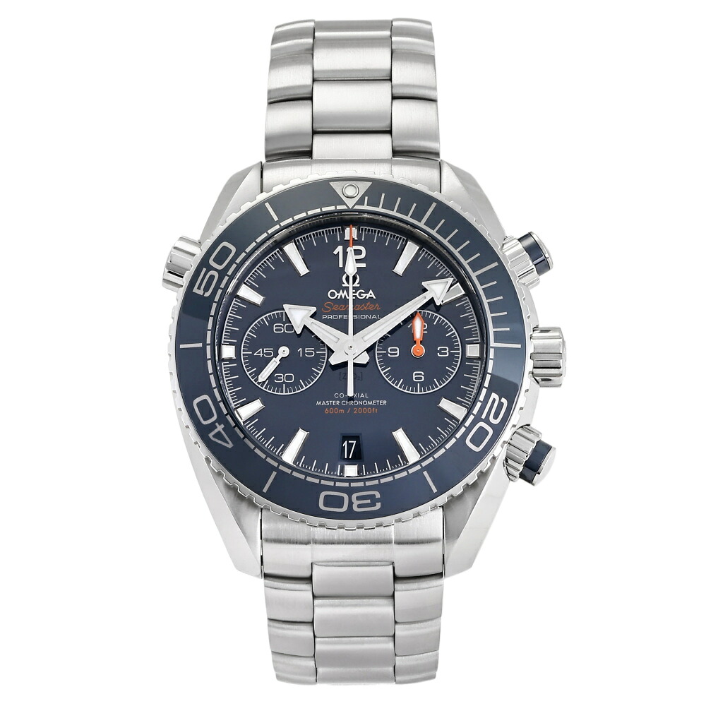 オメガ OMEGA シーマスター プラネットオーシャン 600M コーアクシャル マスター クロノメーター クロノグラフ 45.5MM 215.30.46.51.03.001 ブルー文字盤 新品 腕時計 メンズ