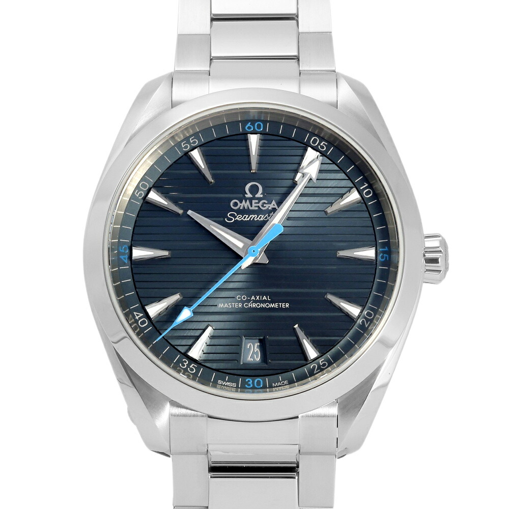 オメガ OMEGA シーマスター アクアテラ 150M コーアクシャル マスター クロノメーター 41MM 220.10.41.21.03.002 ネイビー文字盤 新品 腕時計 メンズ｜ジェムキャッスルゆきざき