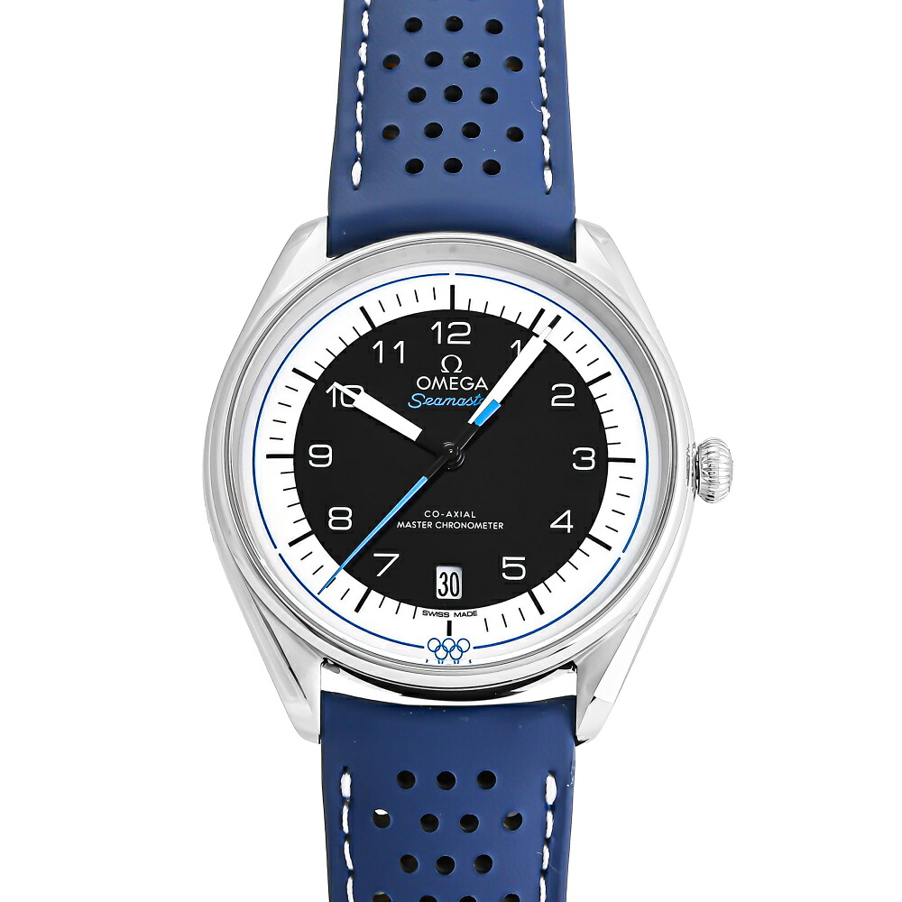 ゼロ OMEGA シーマスター 国際オリンピック競技大会 公式的 ひと休みGK 領域押さえる2,032本 522.32.40.20.01.001 黒いこと文字記号盤 新品 ウオッチ メンズ