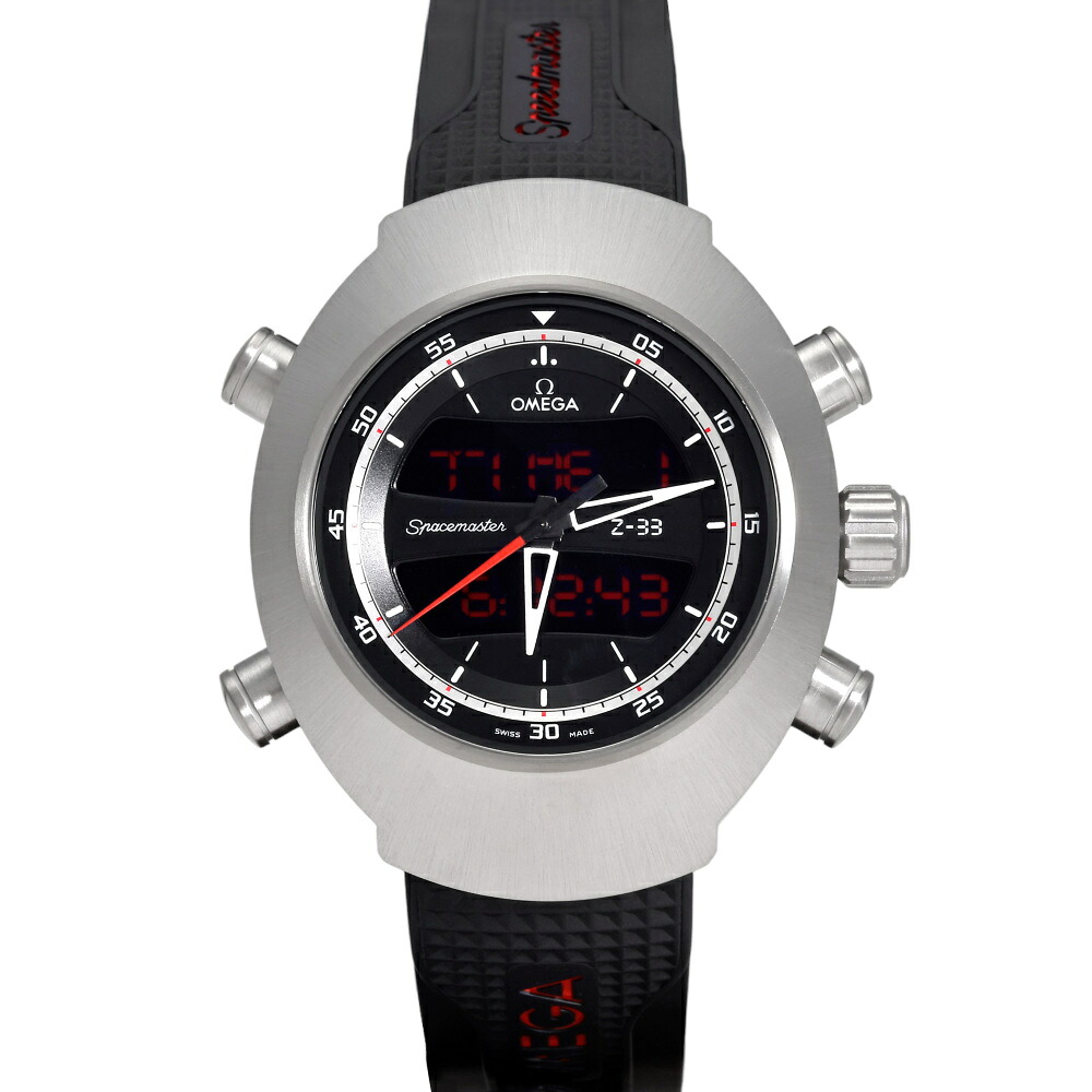 オメガ OMEGA スピードマスター スペースマスター Z-33 325.92.43.79.01.001 ブラック文字盤 新品 腕時計 メンズ｜ジェムキャッスルゆきざき