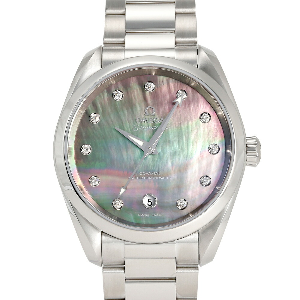 ゼロ OMEGA シーマスター アクアテラ 150M コーアクシャル 御師匠さん クロノメーター 38 MM 220.10.38.20.57.001 薄墨色文字記号盤 新品 ウォッチ 男女兼用