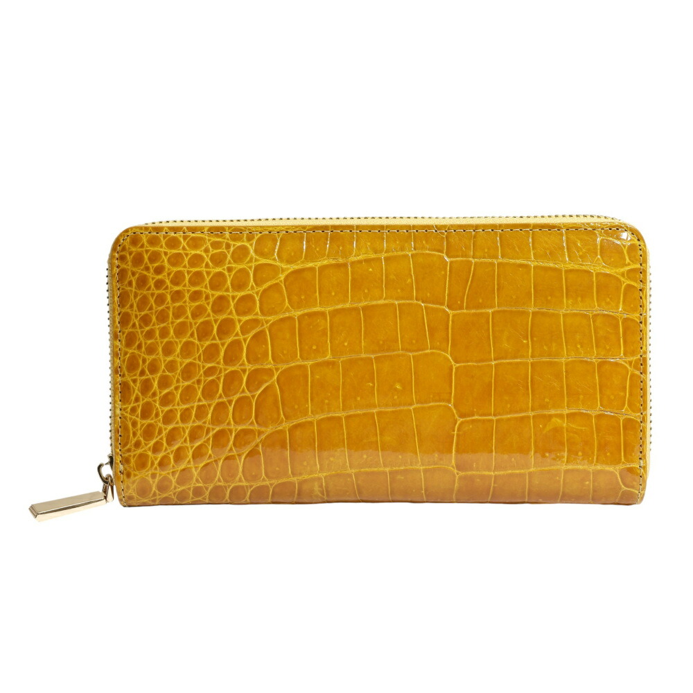 OTHER シャイニング クロコ ラウンド 紙入れ 新品 男女兼用