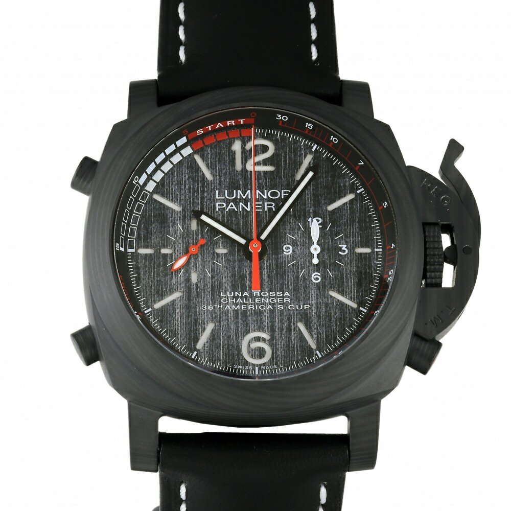 パネライ PANERAI ルミノール ルナ・ロッサ レガッタ 世界1036本限定 PAM01038 グレー文字盤 中古 腕時計 メンズ 770,000円