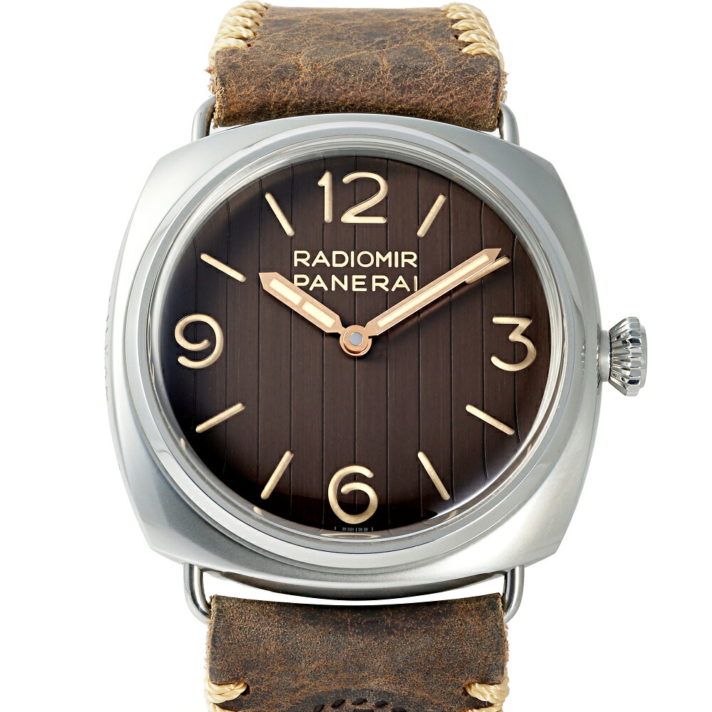 パネライ PANERAI ラジオミール アイリーン 45mm 世界限定499本 PAM01243 ブラウン文字盤 中古 腕時計 メンズ|ジェムキャッスルゆきざき