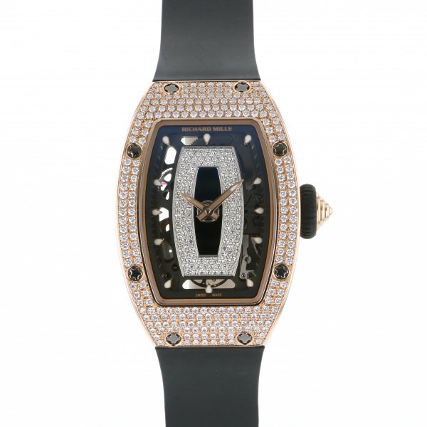 楽天市場 リシャール ミル Richard Mille オートマティック Rm07 01 ブラック文字盤 未使用 腕時計 レディース ジェムキャッスルゆきざき