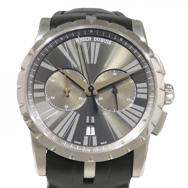 ロジェ・デュブイ ROGER DUBUIS エクスカリバー 42 マイクロローター クロノグラフ RDDBEX0387 グレー文字盤 アウトレット 腕時計 メンズ