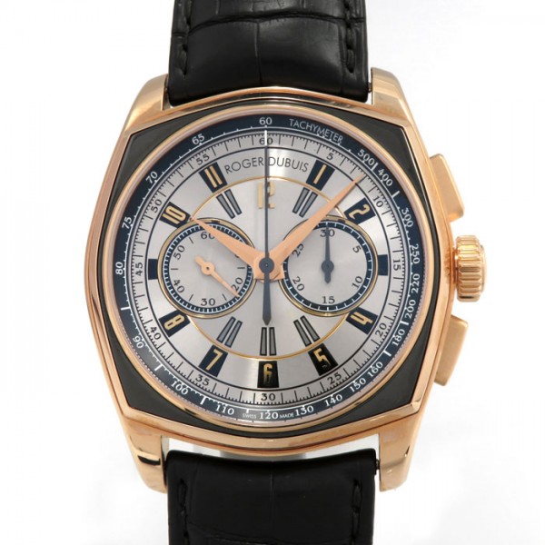 ロジェ・デュブイ ROGER DUBUIS モネガスク マイクロローター クロノグラフ RDDBMG0004 グレー文字盤 アウトレット 腕時計 メンズ