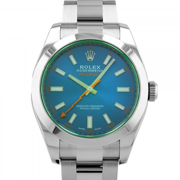 人気提案 gv ミルガウス Rolex ロレックス ブラック文字盤 メンズ 腕時計 中古 W41 Www Dupoll Com