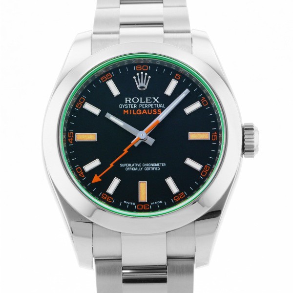 ロレックス Rolex ミルgs gv 墨染め書記素ディスク 中古 たしなみ時計 メンズ ロレックス Rolex ミルガウス gv ブラック文字盤 中古 腕時計 メンズ Gpcsystems Ae