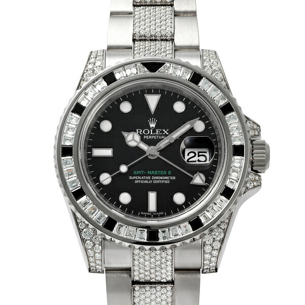 楽天市場】ロレックス（ROLEX）GMTマスター2 116759SANR 18Kホワイト