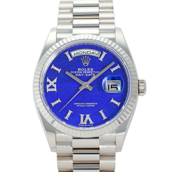 楽天市場】ロレックス ROLEX デイデイト 36 128349RBR ブルー