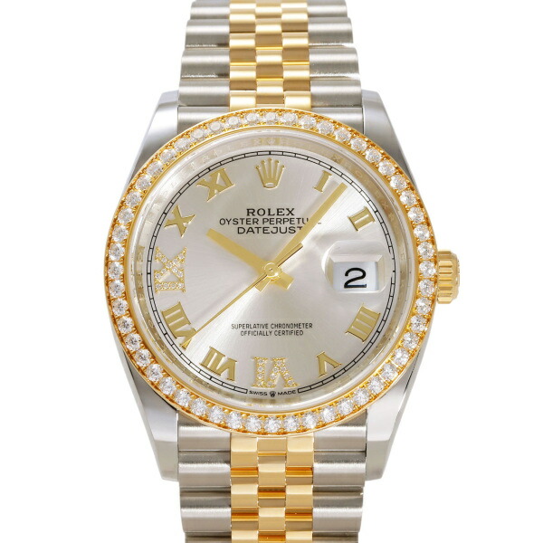 デプス　シャダーベイト　新品　セット 新品)ROLEX ロレックス デイトジャスト 36 126281RBR ホワイト
