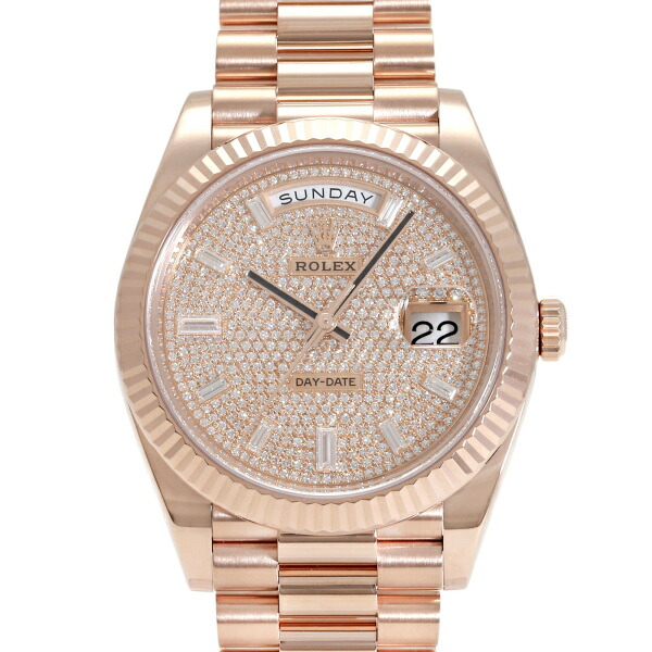 楽天市場】ロレックス ROLEX デイデイト 40 228235A ダイヤ/ピンク